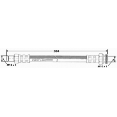 FBH6240 FIRST LINE Тормозной шланг