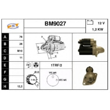 BM9027 SNRA Стартер