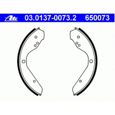 03.0137-0073.2 ATE Комплект тормозных колодок