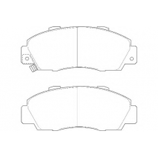 WBP21651A WAGNER LOCKHEED Комплект тормозных колодок, дисковый тормоз