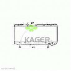 31-1089 KAGER Радиатор, охлаждение двигателя
