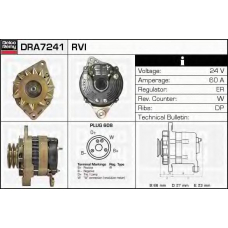 DRA7241 DELCO REMY Генератор