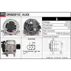 DRB2810 DELCO REMY Генератор