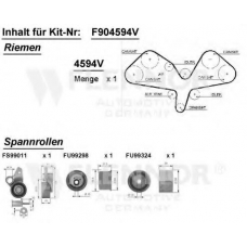 F904486V FLENNOR Комплект ремня грм