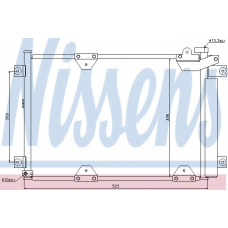 94892 NISSENS Конденсатор, кондиционер