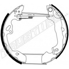 6297 TRUSTING Комплект тормозных колодок