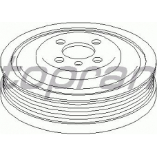 110 722 TOPRAN Ременный шкив, коленчатый вал