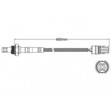 250-24411 WALKER Лямбда-зонд