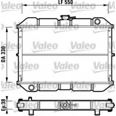 731539 VALEO Радиатор, охлаждение двигателя