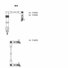 954 BREMI Комплект проводов зажигания