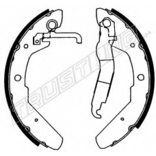 124.279 TRUSTING Комплект тормозных колодок