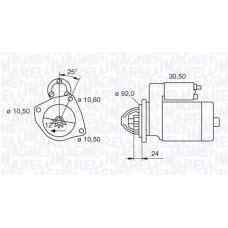 063280020010 MAGNETI MARELLI Стартер