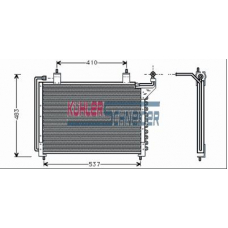 1121101 KUHLER SCHNEIDER Конденсатор, кондиционер