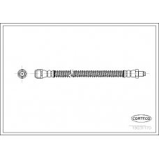 19031170 CORTECO Тормозной шланг