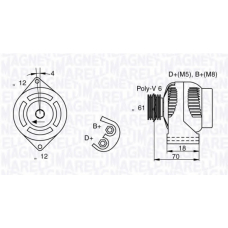 063377032010 MAGNETI MARELLI Генератор