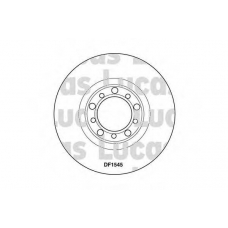 DF1545 TRW Тормозной диск