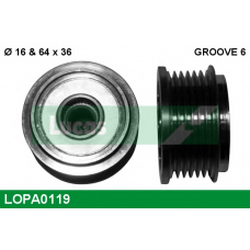 LOPA0119 TRW Механизм свободного хода генератора