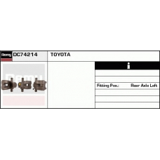 DC74214 DELCO REMY Тормозной суппорт