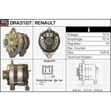 DRA3107 DELCO REMY Генератор