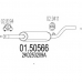 01.50566 MTS Средний глушитель выхлопных газов