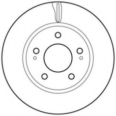 562820JC JURID Тормозной диск