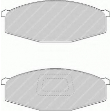 T0610872 RAMEDER Комплект тормозных колодок, дисковый тормоз