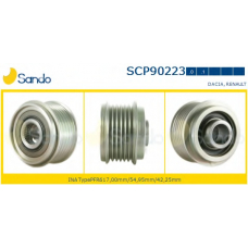 SCP90223.0 SANDO Ременный шкив, генератор