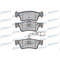 AC859081D AC Delco Комплект тормозных колодок, дисковый тормоз