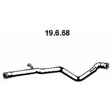 19.6.68 EBERSPACHER Труба выхлопного газа