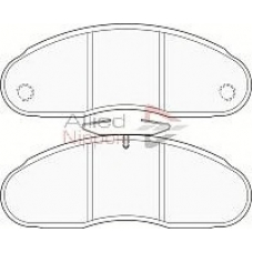 CBP0991 COMLINE Комплект тормозных колодок, дисковый тормоз