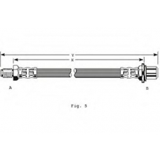 PHB109 TRW Тормозной шланг