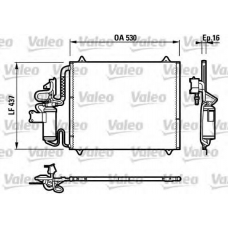 817270 VALEO Конденсатор, кондиционер