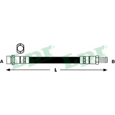 6T48198 LPR Тормозной шланг