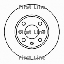 FBD1211 FIRST LINE Тормозной диск