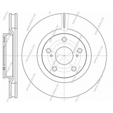 T330A166 NPS Тормозной диск