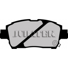 JCP1392 JURATEK Комплект тормозных колодок, дисковый тормоз