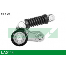 LA0114 TRW Натяжной ролик, поликлиновой  ремень