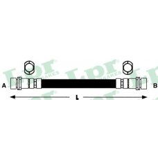 6T47845 LPR Тормозной шланг