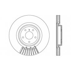 BDR2709.20 OPEN PARTS Тормозной диск