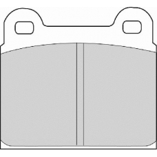 FD4177A NECTO Комплект тормозных колодок, дисковый тормоз