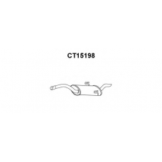 CT15198 VENEPORTE Глушитель выхлопных газов конечный