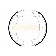 SH2555 BRAKE ENGINEERING Комплект тормозных колодок, стояночная тормозная с