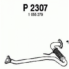 P2307 FENNO Труба выхлопного газа