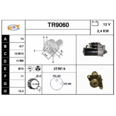 TR9060 SNRA Стартер