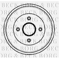 BBR7034 BORG & BECK Тормозной барабан