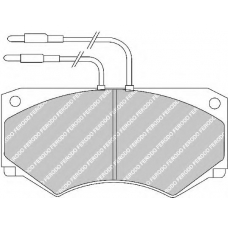 FVR492 FERODO Комплект тормозных колодок, дисковый тормоз