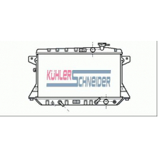 0105101 KUHLER SCHNEIDER Радиатор, охлаждение двигател