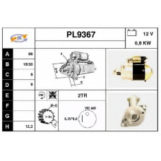 PL9367 SNRA Стартер