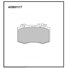 ADB01117 Allied Nippon Тормозные колодки