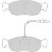 FD6482A NECTO Комплект тормозных колодок, дисковый тормоз